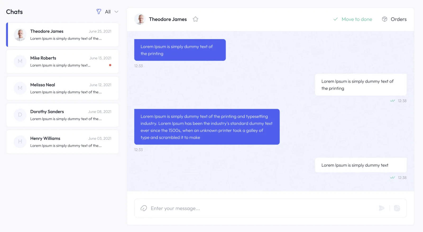 WhatsMojo conversation interface